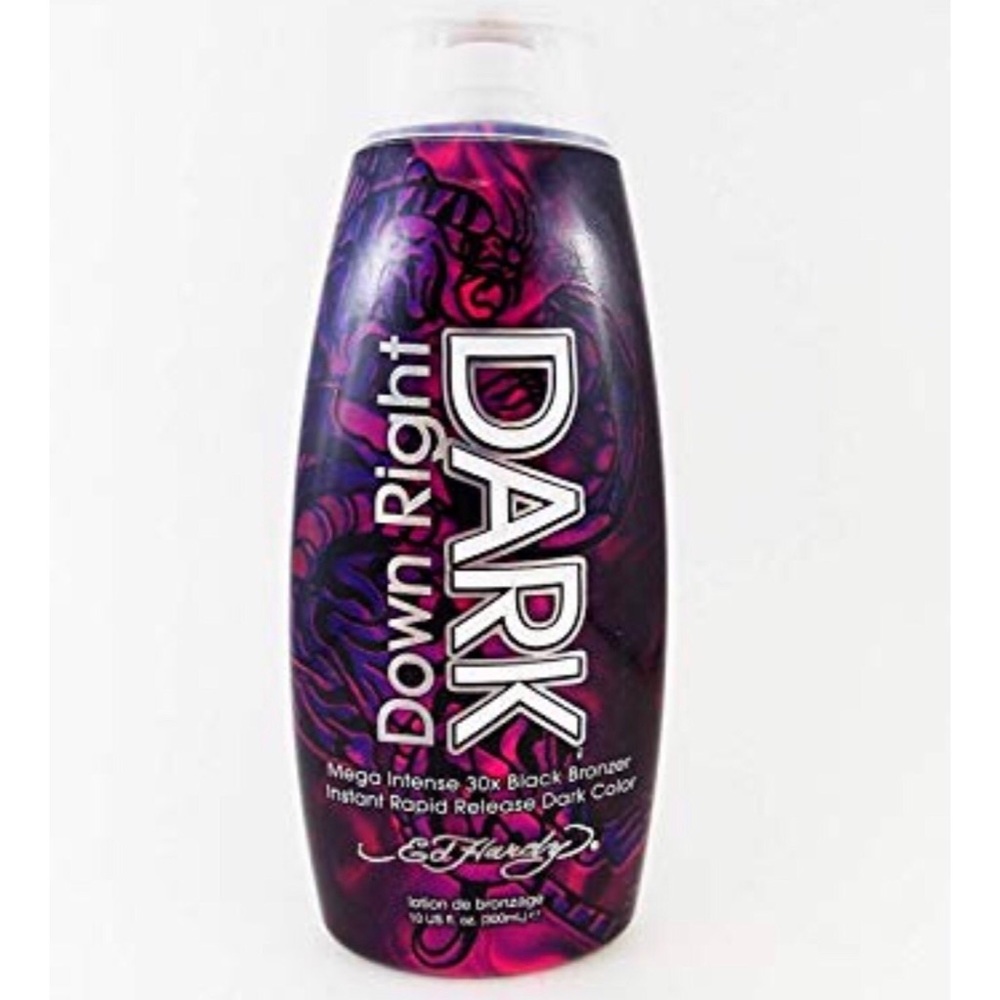 Ed hardy down right dark tanning lotion
